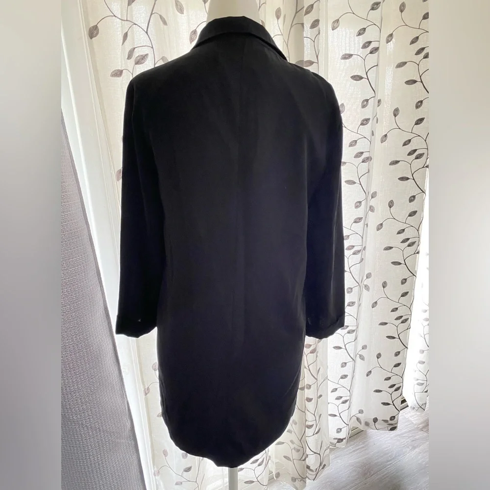 Warehouse Black Women’s Blazer Size 6/Small - Picture 4 of 7